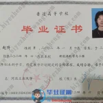 河北工业大学新能源科学与工程专业本科毕业证样本