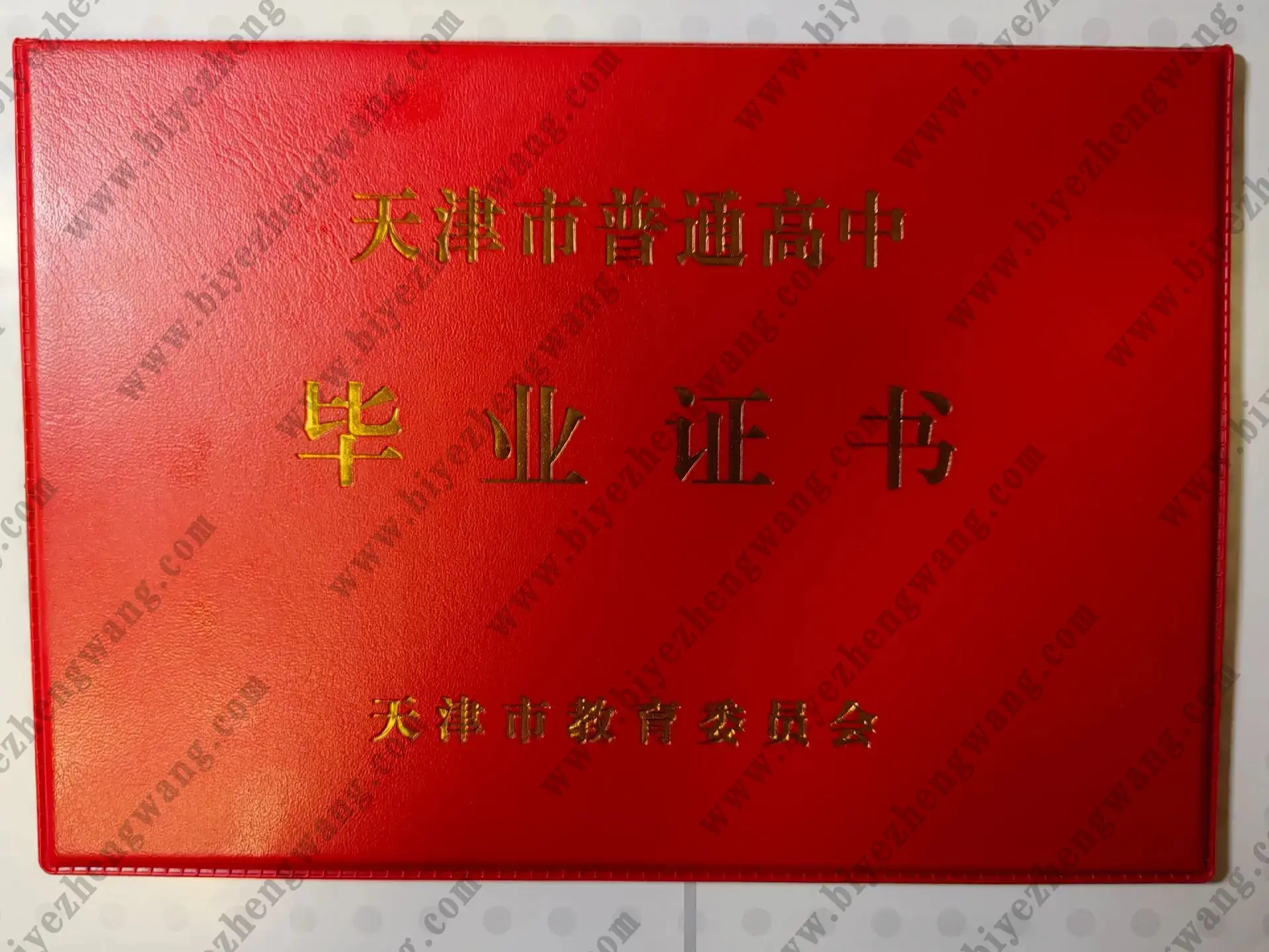 天津宝坻区第一中学高中毕业证样本-(2023年版)-出国留学参考