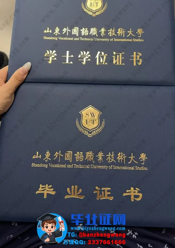 山东外国语职业技术大学毕业证外壳定制设计